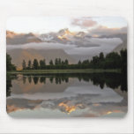 Mirror Lake - Lake Matheson Mousepad mousepads