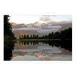 Mirror Lake - Lake Matheson Poster posters