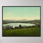 Mirror Lake, Lake Placid New York posters
