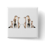 Mirror Meerkats Pinback Buttons