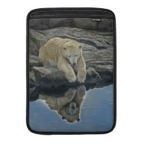 Mirror Mirror Polar Bear Sleeves For Macbook Air