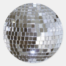 Mirrored Disco Ball Stickers