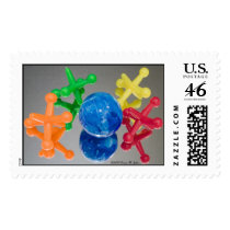 Mirrored Images Postage Stamp stamps