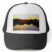 Mirrored lake hats by geoisjustabitcrazy Mirrored lake hats