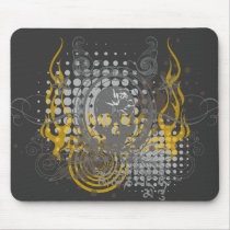 Mirrored Skull. mousepads by RockHouseCo Mirrored Skull. mousepads