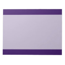 Mirthful violet notepad