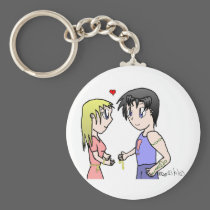 Mis-Matched Couple keychains