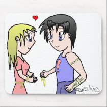 Mis-Matched Couple mousepads