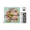 Mis Quince Años Pink Daisy Postage Stamps by oph3lia Mis Quince Años Pink Daisy Postage Stamps