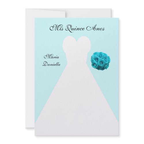 Mis Quince Anos Quinceanera Party Invitations