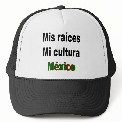 Mis Raices Mi Cultura Mexico Mesh Hats by Supernova23