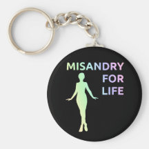 "Misandry para llavero de la vida"
