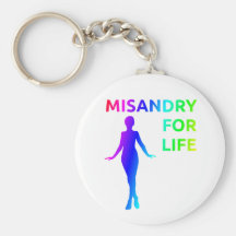 "Misandry para llavero de la vida"