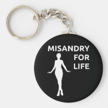 "Misandry para llavero de la vida"