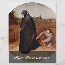 Misanthrope By Bruegel D. Ä. Pieter (Best Quality) Flyer