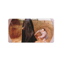 Misanthrope by Pieter Bruegel Personalized Address Label