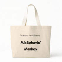 Misbehavin' Monkey Bag by allinharmony Misbehavin' Monkey Bag