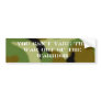 misc042, You Can't Take the War out of the Warrior Bumper Sticker