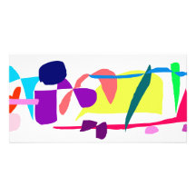 Miscellaneous Unknown World Songs Personalized Photo Card