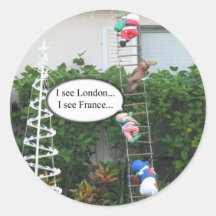 Mischief Elf Christmas Sticker