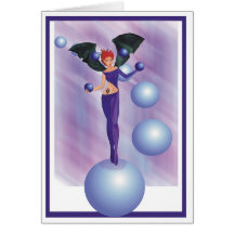mischief greeting card