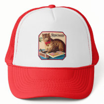 Mischief the Cat hats by Aquavel Mischief the Cat hats