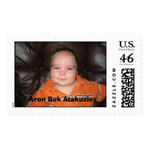 Mischievious look postage