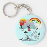 Mischievous Weather Key Chains
