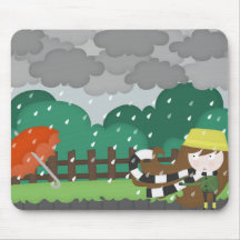 Mischievous wind mousepads
