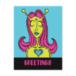 Misfit Greetings Postcard