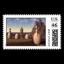 Misfit in Eggland postage by Kris Misfit in Eggland postage