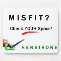 Misfit? Mouse Pad mousepads