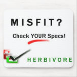 Misfit? Mouse Pad mousepads