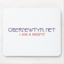 Misfit Mousepad by obernewt Misfit Mousepad