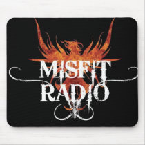 Misfit Radio Mousepad by misfitradio Misfit Radio Mousepad