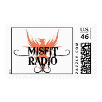 Misfit Radio postage stamp