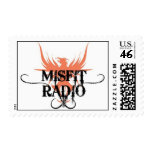 Misfit Radio postage stamp