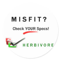 Misfit? Sticker stickers