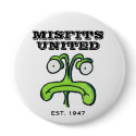 MISFITS UNITED button