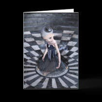 Mishka notecard cards