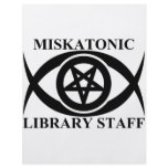 MISKATONIC LIBRARY STAFF flyers