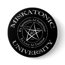 Miskatonic University Button