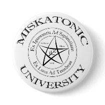 Miskatonic University Button