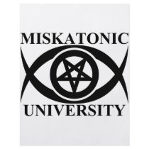 MISKATONIC UNIVERSITY CUSTOM FLYER