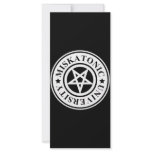 MISKATONIC UNIVERSITY RACK CARD TEMPLATE