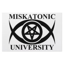 MISKATONIC UNIVERSITY CUSTOM STATIONERY