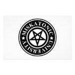 MISKATONIC UNIVERSITY STATIONERY