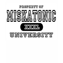 Miskatonic University t-shirts by universityshirts Miskatonic University t-shirts