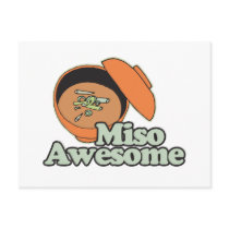 Miso Awesome postcards