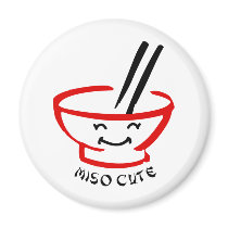 Miso Cute Refrigerator Magnet
